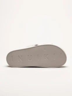 Inuikii - Cord Athena - Grå slip in sandaler i skinn