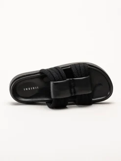 Inuikii - Cord Athena - Svarta slip in sandaler i skinn