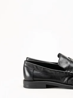 Johnny Bulls - Brooklyn - Svarta loafers i skinn