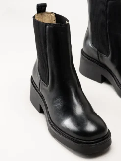 Johnny Bulls - Svarta chelsea boots i sinn