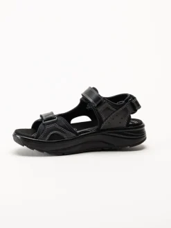 Joya - Komodo II - Svarta sandaler i skinn