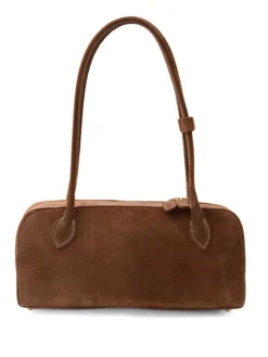 Latalia - Alba sude bag - Brun mockaväska