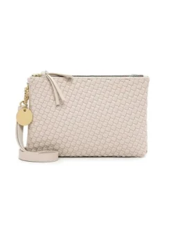 Latalia - Ancona bag croco - Brun blank väska med krokoprägling
