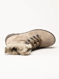 Legero - Beige fodrade kängor med Gore-Tex