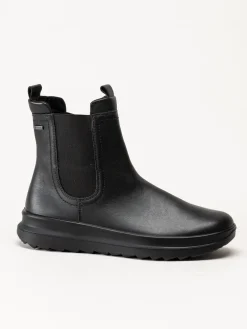Legero - Dreamer - Svarta boots i skinn med Gore-Tex