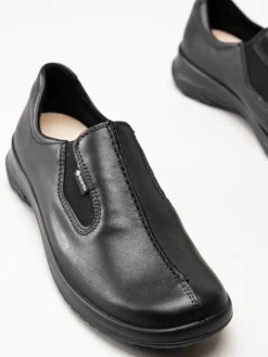 Legero - Softboot 4.0 - Svarta slip on skor med Gore-Tex