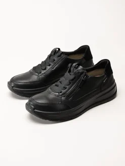 Legero - Sprinter - Svarta promenadskor med Gore-Tex