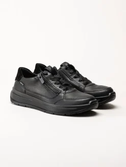 Legero - Sprinter - Svarta promenadskor med Gore-Tex