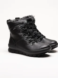 Legero - Svarta varmfodrade kängor med Gore-Tex