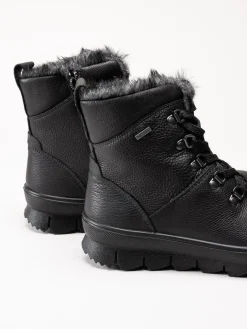 Legero - Svarta varmfodrade kängor med Gore-Tex