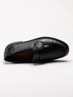 Marco Bossi - Svarta loafers i skinn