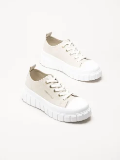 Marco Tozzi - Beige chunky sneakers