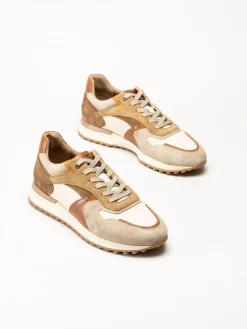 Marco Tozzi - Bruna sneakers i mocka