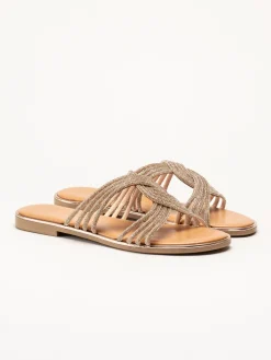 Marco Tozzi - Guldfärgade sandaler