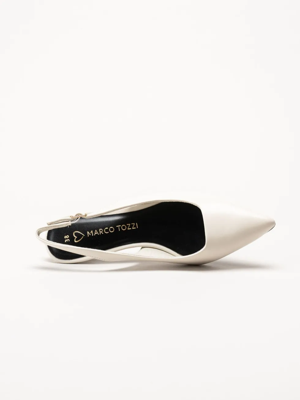 Marco Tozzi - Offwhite slingback pumps