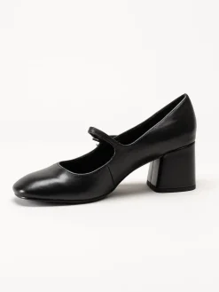 Marco Tozzi - Svarta pumps med slejf