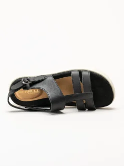 Merrell - Fleur Backstrap - Svarta sandaler