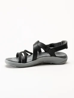 Merrell - Harbor Backstrap - Svarta sandaler