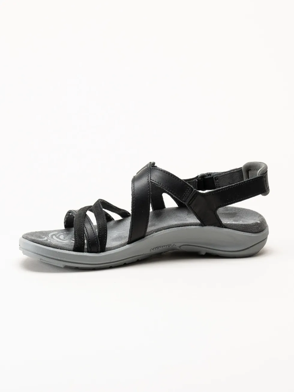 Merrell - Harbor Backstrap - Svarta sandaler