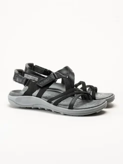 Merrell - Harbor Backstrap - Svarta sandaler