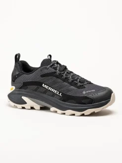 Merrell - Moab Speed 2 GTX - Svarta hikingskor med Gore-Tex