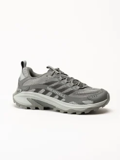 Merrell - Moab Speed 2 - Mörkgrå sneakers i mesh