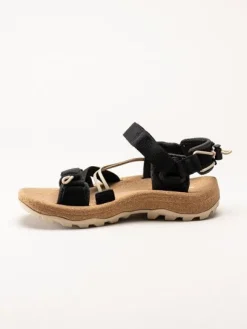 Merrell - SPEED FUSION WEB RMX - Svarta sportiga sandaler