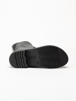 New Feet - Svarta höga snörkängor