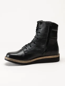 New Feet - Svarta kängor i skinn