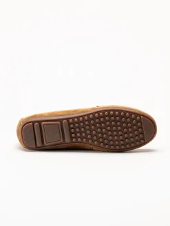 Novita - Parma - Ljusbruna loafers i mocka