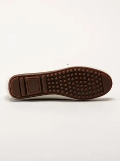 Novita - Parma - Vita loafers i skinn