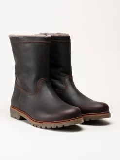 Panama Jack - Fedro Igloo - Bruna fårskinnsfodrade boots