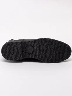 Panama Jack - Garnock Igloo C2 - Svarta fårskinnsfodrade boots i skinn