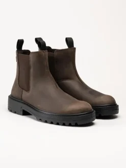 PoleCat - Camp Harvard Gtx - Mörkbruna fodrade boots