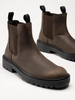PoleCat - Camp Harvard Gtx - Mörkbruna fodrade boots