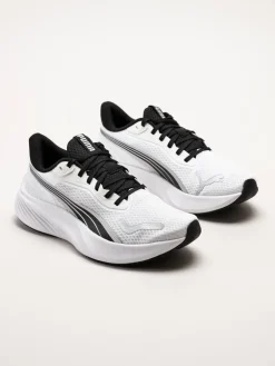 Puma - Pounce Lite - Vita löparskor i textil