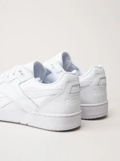 Reebok - BB 4000 II - Vita sneakers i skinn