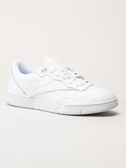 Reebok - BB 4000 II - Vita sneakers i skinn