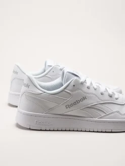 Reebok - BB 1000 - Vita sneakers i skinnimitation