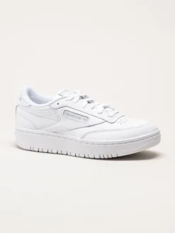 Reebok - Club C Double - Vita sneakers i skinn