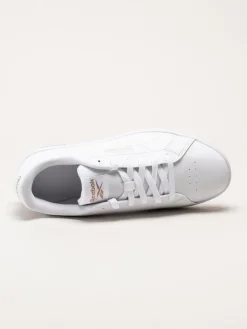 Reebok - Court Clean - Vita sneakers i skinnimitation