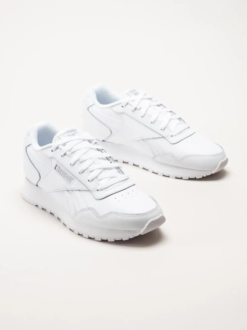 Reebok - Glide - Vita sneakers i skinn