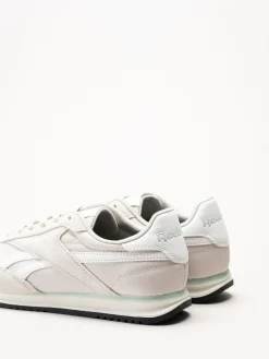 Reebok - World 70 - Beige sneakers i nylon och mocka