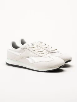 Reebok - World 70 - Beige sneakers i nylon och mocka