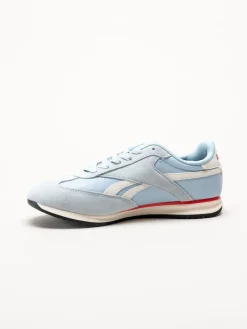 Reebok - World 70 - Ljusblå sneakers i nylon och mocka