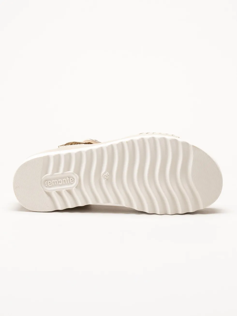 Remonte - Beige platåsandal