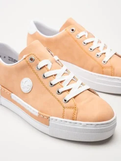 Rieker - Aprikosfärgade sneakers