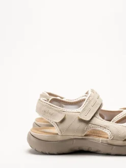 Rieker - Beige remsandaler
