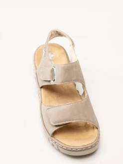 Rieker - Beige sandaler