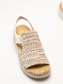 Rieker - Beige sandaletter